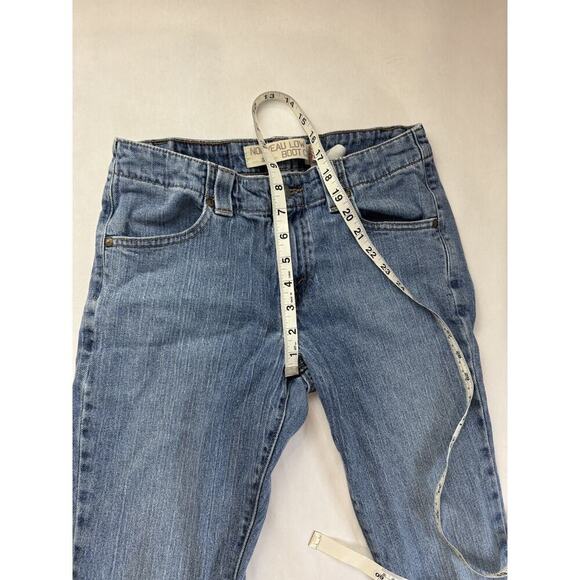 Vintage Y2K Levis 525 Nouveau Low Bootcut Grunge Jean Light Wash Western Women 6 - Picture 4 of 11